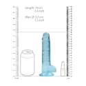 7" / 18 cm realistic dildo with balls