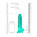 7" / 18 cm realistic dildo with balls