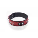 Obroża- Collar Crazy Horse Red, Big