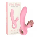 Wibrator ze stymulacją łechtaczki Pink Taste Rabbit