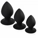 Anal Adventures Platinum - Anal Stout Plug Kit