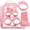 Fetish Fever - Bondage Set - 7 pieces - Pink