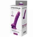 REAL LOVE DILDO WITH BALLS 7INCH FUCHSIA