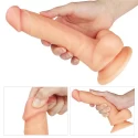 Realistyczne dildo z przyssawką 8"
