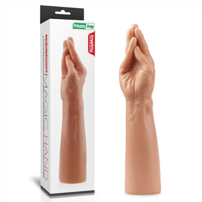 Dildo King Size Realistic Magic Hand
