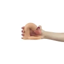 Dildo do podwójnej penetracj The Ultra Soft Double Sleeve Vibro