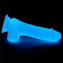 Dildo silikonowe świecące w ciemności Lumino Play