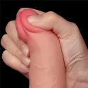 Dildo sliding skin