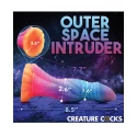 Galactic cock - alien creature glow-in-the-dark silicone dildo