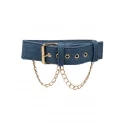 Ride Em Denim Collar + Leash