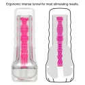 MASTURBATOR 8.5'' LUMINO PLAY MASTURBATOR - PINK GLOW