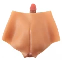 Majtki z imitacją penisa Liquid silicone penis pants