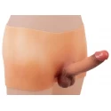 Majtki z imitacją penisa Liquid silicone penis pants