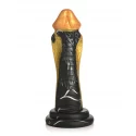 Golden snake - silicone dildo