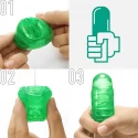 Nakładka - masturbator Tenga Uni Emerald