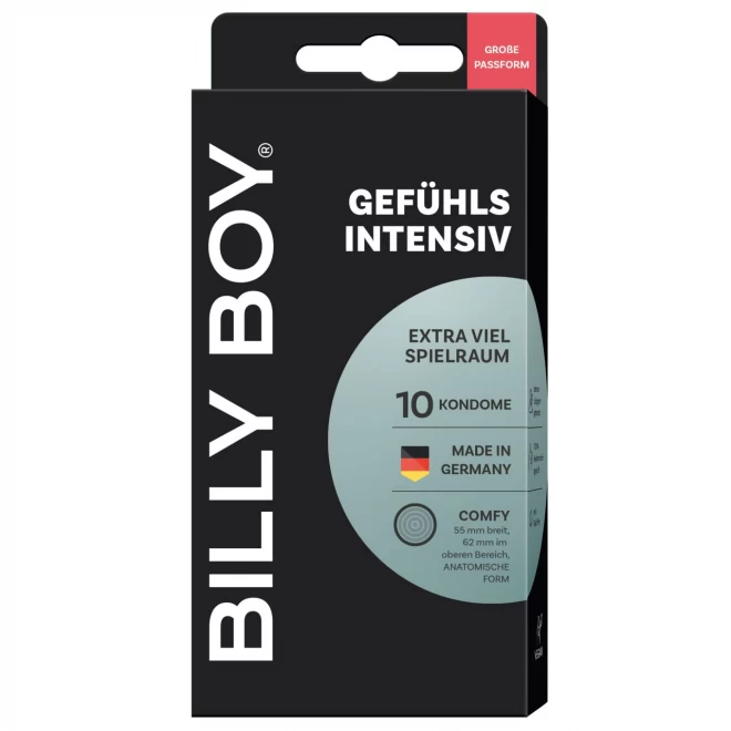 Prezerwatywy Billy Boy Intensywne Doznania - opakowanie 10 sztuk