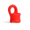 Liquid silicone baller ring black