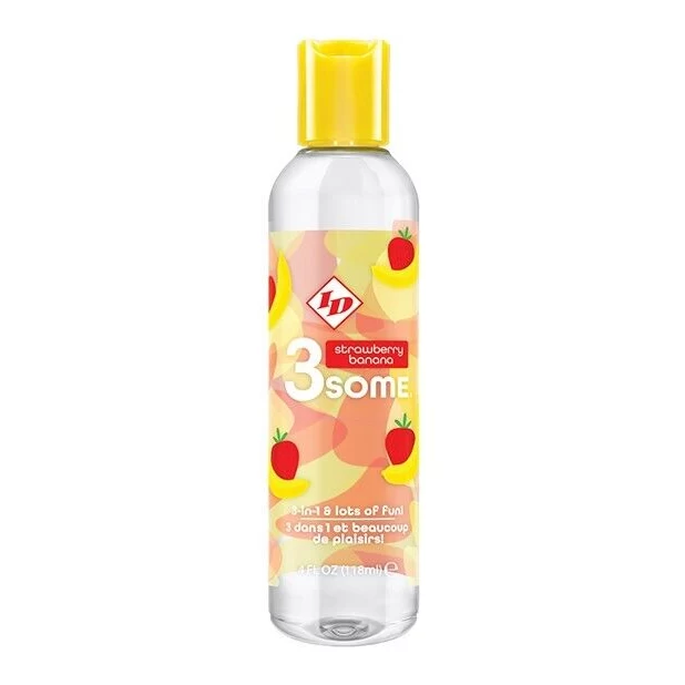 Lubrykant Truskawkowo-bananowy Id 3some 120 ml