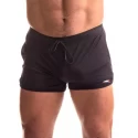 665 rally shorts black / black s