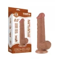 Dildo LoveToy Sliding Skin Dual Layer Dong 20.8 cm