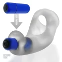 Hünkyjunk buzzfuck vibrating cocksling clear ice