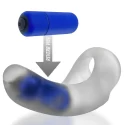 Hünkyjunk buzzfuck vibrating cocksling clear ice