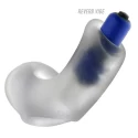 Hünkyjunk buzzfuck vibrating cocksling clear ice