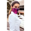 Wielofunkcyjna bandana z kwiatowym nadrukiem