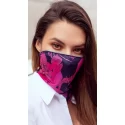 Wielofunkcyjna bandana z kwiatowym nadrukiem