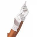Satynowe krótkie rękawiczki