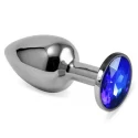 Small Silver Plug Darkblue