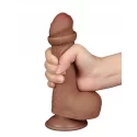 Dildo LoveToy Sliding Skin Dual Layer Dong 18,3 cm