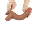 Dildo LoveToy Sliding Skin Dual Layer Dong