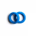 Liquid silicone ready rings 2-pack red