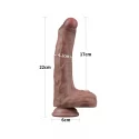 Dildo LoveToy Dual Layered Silicone Cock 22 cm