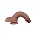 Dildo LoveToy Dual Layered Silicone Cock 22 cm