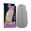 Nakładka na penisa z wibracją Spiral Knights Ring III