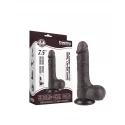 Dildo LoveToy Sliding Skin Dual Layer Dong 19,5 cm