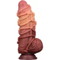 Dildo LoveToy Cock With Rope 24,5 cm