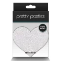 PRETTY PASTIES GLITTER HEARTS BLACK GOLD 2 PAIR