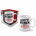 Kubek z napisem Korpo Kubek, koniec kawy BIG WOW 800ml