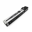 Pixey deluxe wand massager black chrome