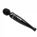 Pixey deluxe wand massager black chrome