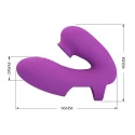 PRETTY LOVE - Super Finger ATHENA Purple, 7 vibration functions 7 tapping functions Memory function