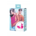 JOS VITA finger vibrating egg and vibrating attachment, silicone, pink, 8.5 and 8 cm