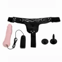 Baile Jessica Belt Strap on Flesh