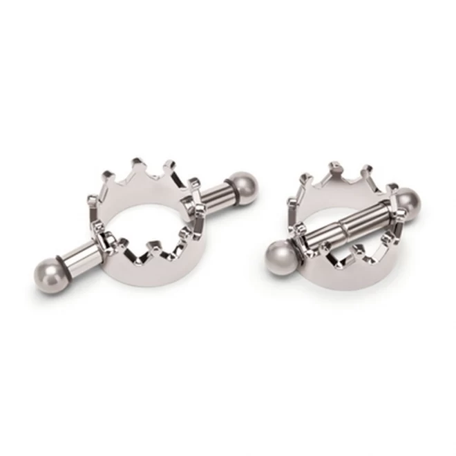 Magnetic nipple crown clamps