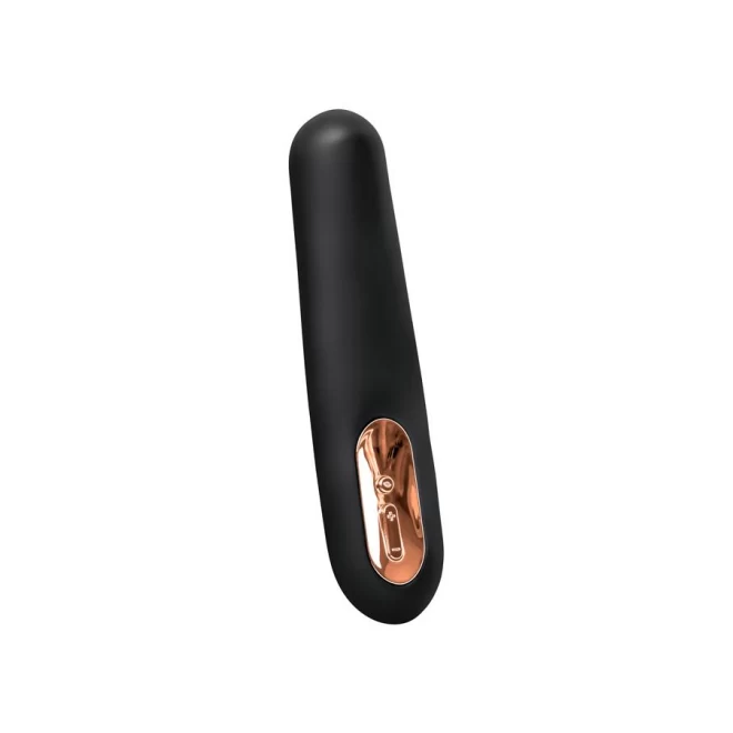 Unrealistic vibrator WANAME D-SPLASH TSUNAMI, silicone, black, 18.3 cm