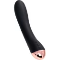 Unrealistic vibrator WANAME D-SPLASH STREAM, silicone, black, 21 cm