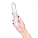 Dildo A-Toys by TOYFA Chard, TPE, transparent, 20 cm